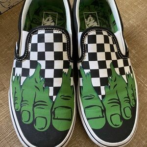 Vans hulk slip ons men’s 7